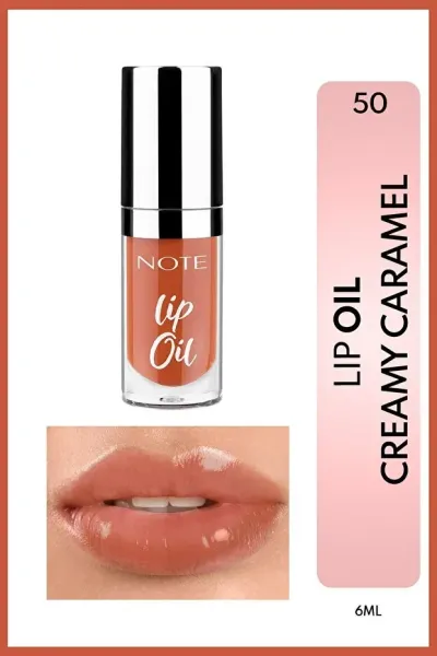 Note Lip Oil Dudak Parlatıcısı - 50 Creamy Caramel - Kahverengi