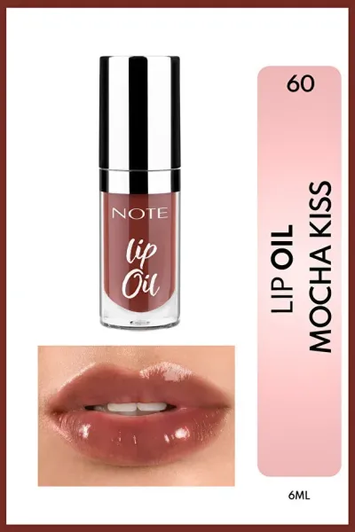 Note Lip Oil Dudak Parlatıcısı - 60 Mocha Kiss - Kahverengi