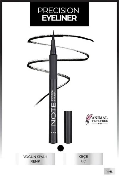 Note Precision Eyeliner Black