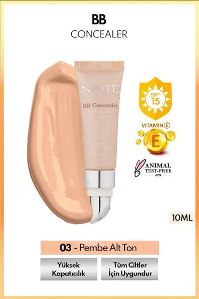 Note BB Concealer SPF 15+ Kapatıcı - 03 Orta Koyu