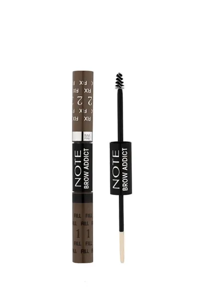 Note Eyebrow Addict Fill Fix Kaş Maskarası - 02 Light Brown