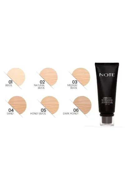 Note Luminous Moisturizing Nemlendirici - 02 Natural Beige