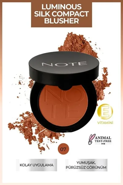 NOTE Luminous Silk Blusher Compact Toz Allık - 07 Star