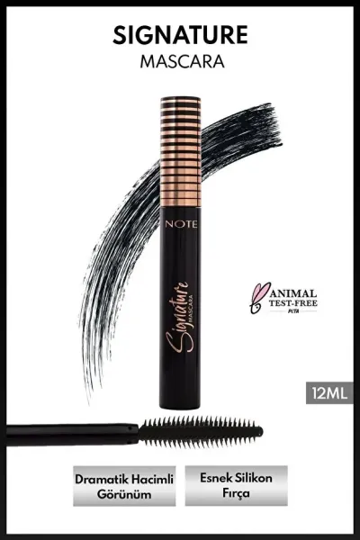 Note Signature Ultra Siyah Hacim Veren Maskara