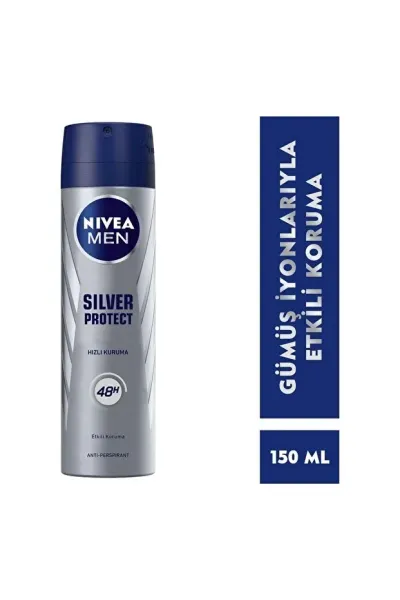 Nivea Deodorant Sprey Ferah Koruma - Silver Protect