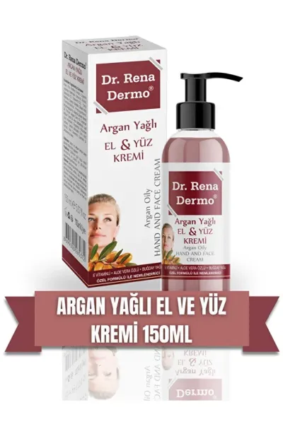 Dr. Rena Dermo Argan Yağlı El - Yüz Kremi