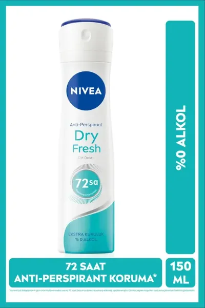 NIVEA Kadın Deodorant Sprey 150 ml - Dry Fresh