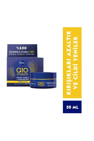 NIVEA Q10 Plus Gece Bakım Kremi