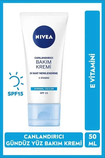 NIVEA SPF15 Besleyici Gündüz Kremi 50 ml - Normal Cilt