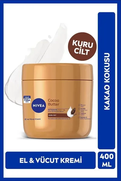 NIVEA Cocoa Butter Vücut Kremi 400 ml