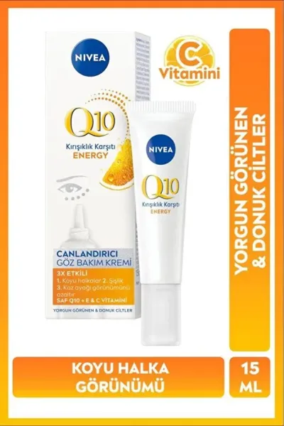 NIVEA Q10 Energy Göz Bakım Kremi 15 ml