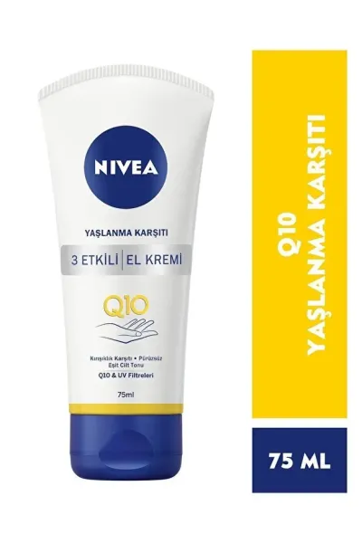 NIVEA Q10 Yaşlanma Karşıtı El Kremi 75 ml
