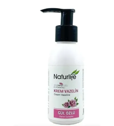 Naturlife Krem Vazelin Yoğun Nem Bakımı 100ml - Gül Özlü
