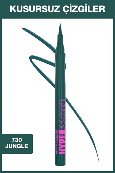 Maybelline Hyper Precise All Day Eyeliner - 730 Jungle Green