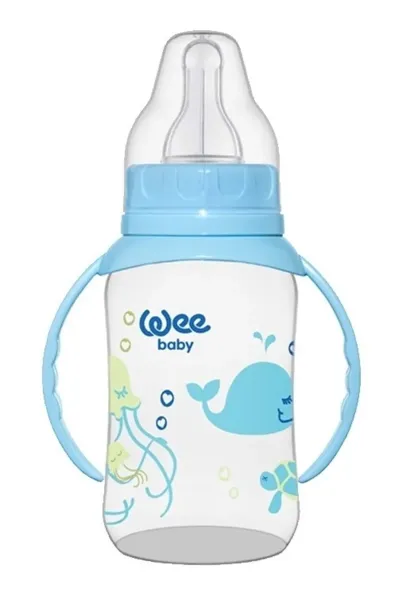 Wee Baby Klasik Plus 180 ml - Geniş Ağızlı Kulplu 0-6 ay 150 ml