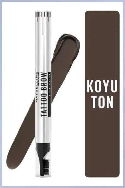 Maybelline Tattoo Brow Lift Stick Kaş Kalemi - 04 Deep Brown