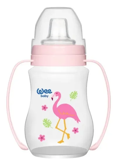 Wee Baby Klasik Plus 180 ml - Akıtmaz Kuplu PP Bardak 125mL