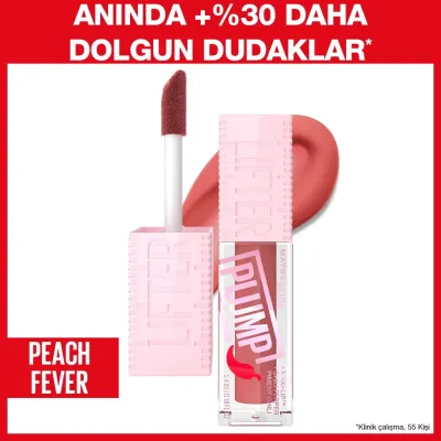 Maybelline Lifter Plump Dudak Parlatıcısı - 005 Peach Fever