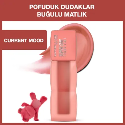 Maybelline Super Stay Teddy Tint Likit Mat - 30 Coquettish