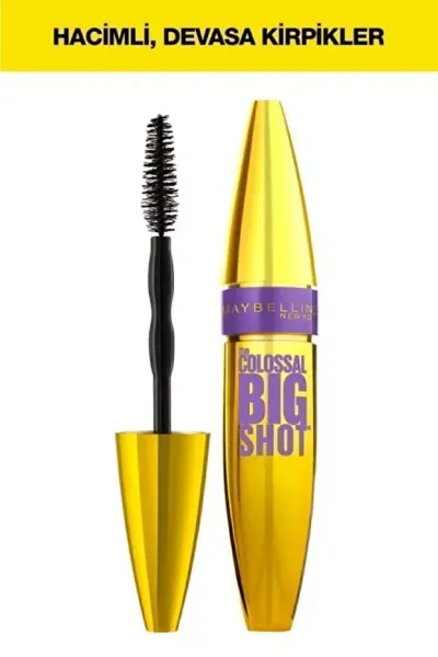 Maybelline Colossal Hacim Veren Maskara - Big Shot Black