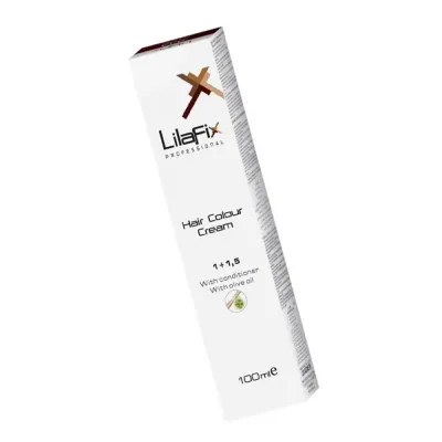 Lilafix Krem Profesyonel Tüp Saç Boyası 60ml - 6.00 YOĞUN KOYU KUMRAL