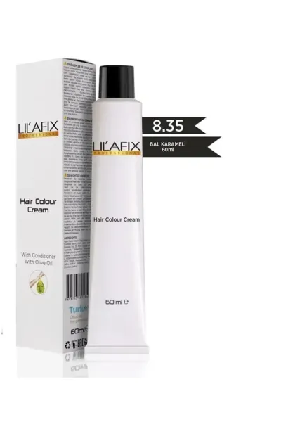 Lilafix Krem Profesyonel Tüp Saç Boyası 60ml - 8.35 Bal Karameli