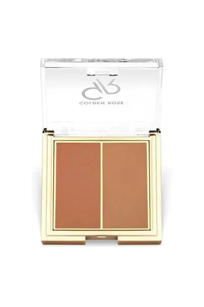 Golden Rose Iconic Blush Duo İkili Allık - 03 Rosy Bronze