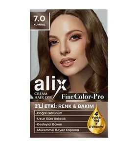 Alix Saç Boyası Set Boya 50 ml - 7.0 Kumral