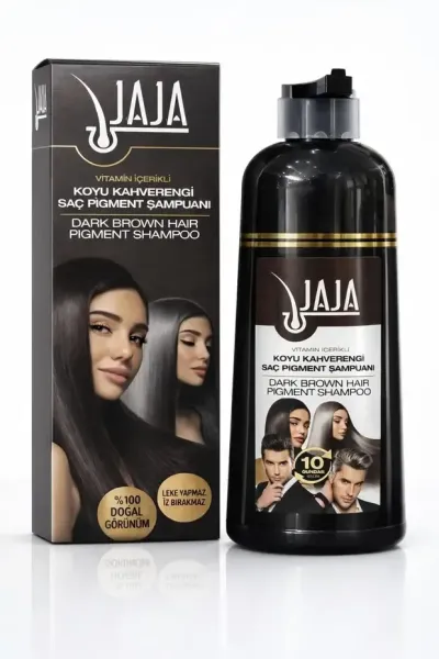 Jaja Saç Pigment Şampuanı 300 ML - Koyu Kahve