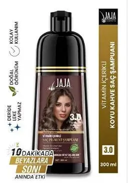 Jaja Saç Pigment Şampuanı 300 ML - 3/0 Koyu Kahve