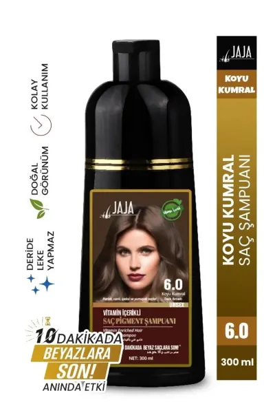 Jaja Saç Pigment Şampuanı 300 ML - 6.0 Koyu Kumral