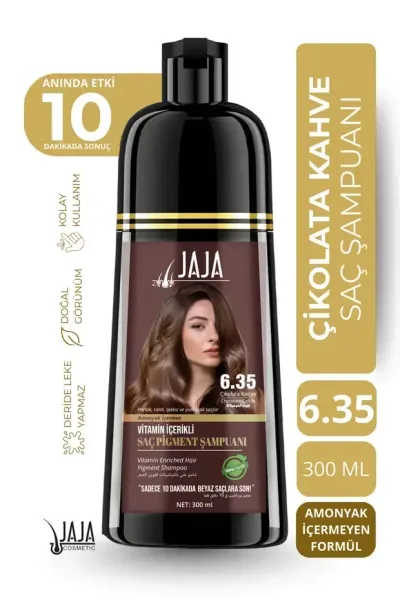 Jaja Saç Pigment Şampuanı 300 ML - 6.35 Çikolata Kahve