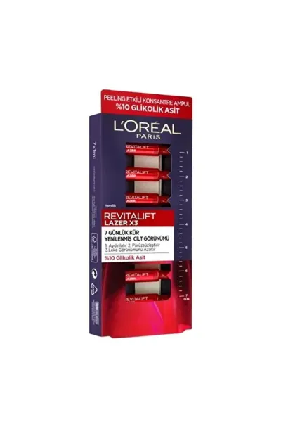 L'Oreal Revitalift Lazer X3 Ampül Kür