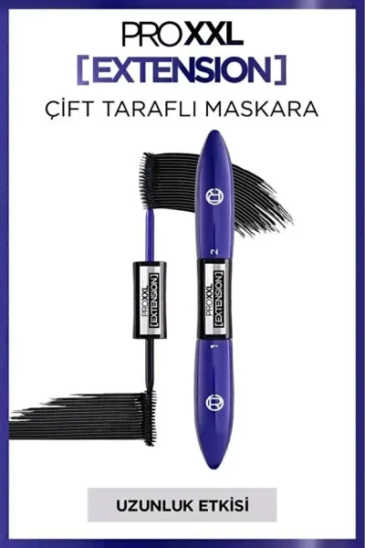 L'Oreal Pro XXL Lift Çift Taraflı Maskara - Uzunluk Etkisi
