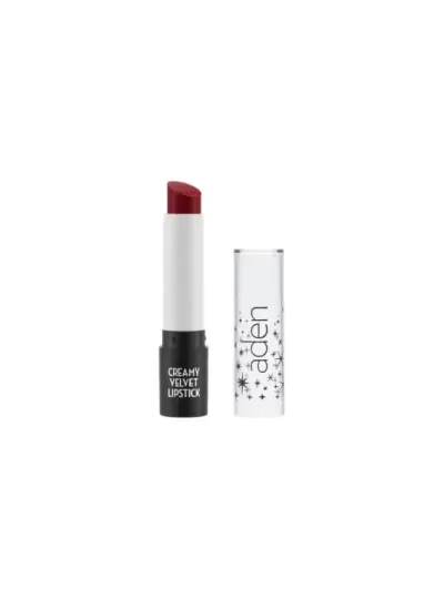 Aden Creamy Velvet Lipstick - Kremsi Kadife Ruj 08 Scarlett(Kızıl)