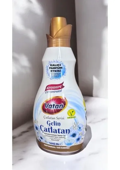 Vatan Konsantre Yumuşatıcı Uzun Süre Ferahlık - Vatan Gelin Çatlatan