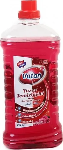 Vatan Çok Amaçlı Yüzey Temizleyici 2 L Ferahlık - Gelin Buketi 2,5L