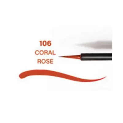 Golden Rose Flash Liner Colered Eyeliner No: 106 Coral Rose - Renkli Eyeliner