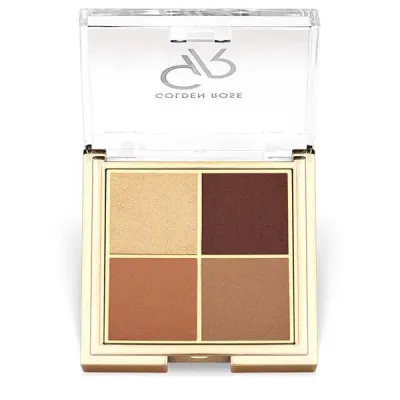 Golden Rose Quattro Eyeshadow Palette No: 06 Sunset Date - Far Paleti