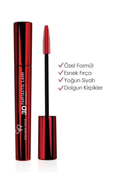 Golden Rose Siyah Maskara - 3d Fantastic Lash Mascara