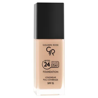 Golden Rose Fondöten & Up To 24 Hours Stay Foundation No: 07