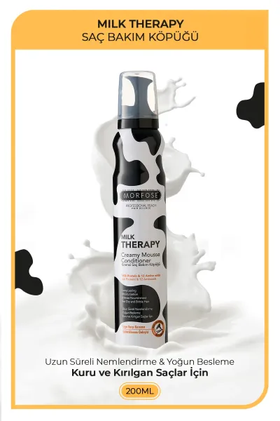 Morfose Milk Terapi Saç Köpüğü 200 ml
