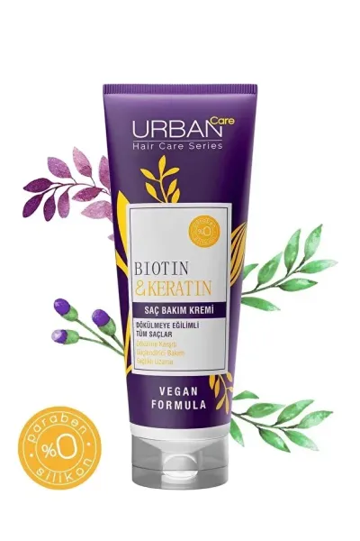 URBAN CARE SAÇ BAKIM KREMİ 250ML - Urban Care Biotin - Keratin