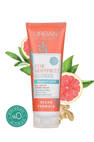 URBAN CARE SAÇ BAKIM KREMİ 250ML - Urban Care PİNK GRAPEFRUIT VE GİNGER