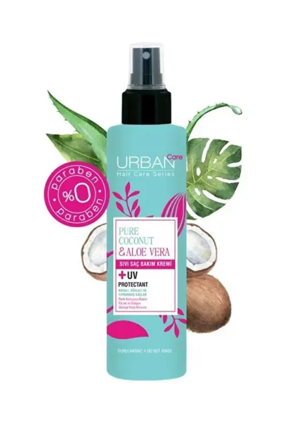 URBAN CARE SIVI SAÇ BAKIM KREMİ - URBAN CARE PURE COCONUT VE ALOE VERA 200ML