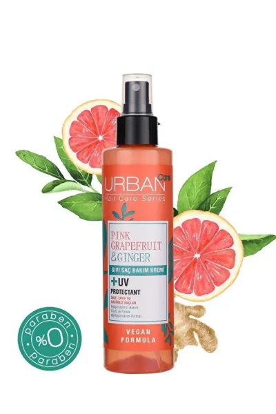 URBAN CARE SIVI SAÇ BAKIM KREMİ - URBAN CARE SIVI PİNK GRAPEFRUIT DOLGUNLAŞTIRICI VEGAN 200ML