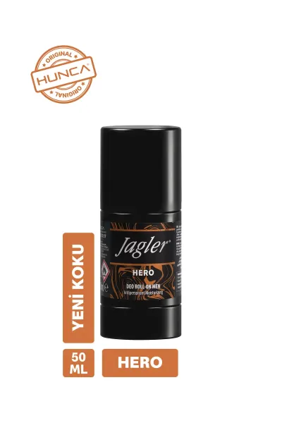 Jagler Deodorant Rool On & Hero Erkek 50 ml