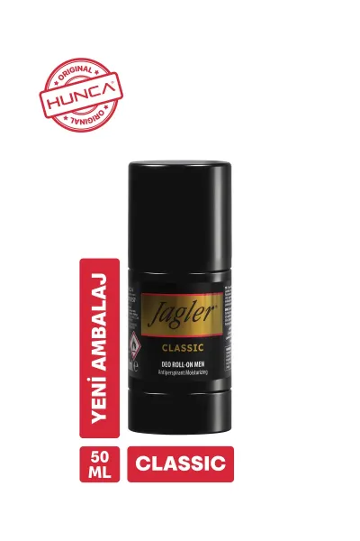 Jagler Deodorant Rool On & Klasik Erkek 50 ml