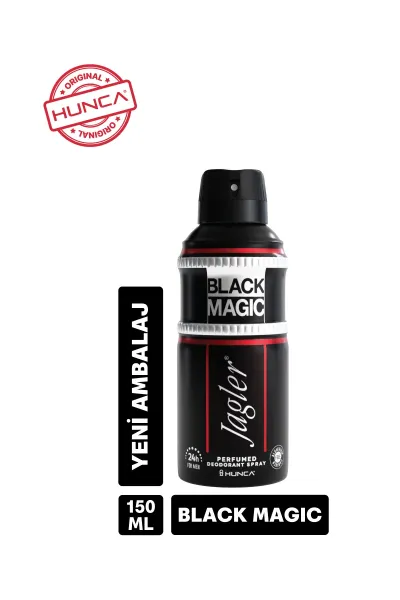 Jagler Deodorant Sprey Black Magic Erkek 150 ml
