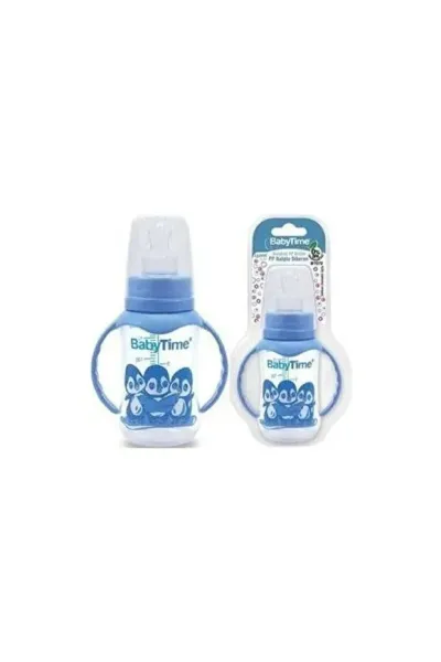BabyTime Klasik Pp Biberon (Silikon Damaklı Uçlu) 150 ml BT068